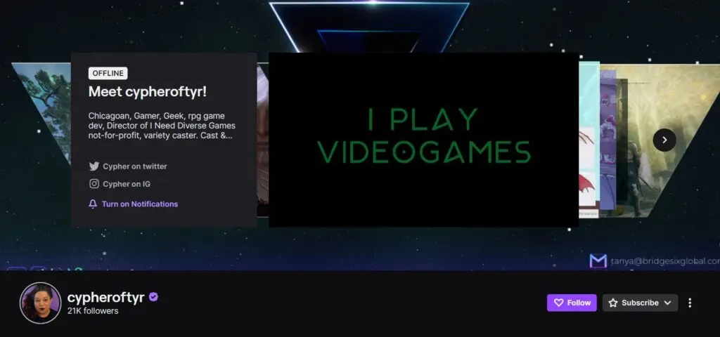 cypheroftyr - Twitch