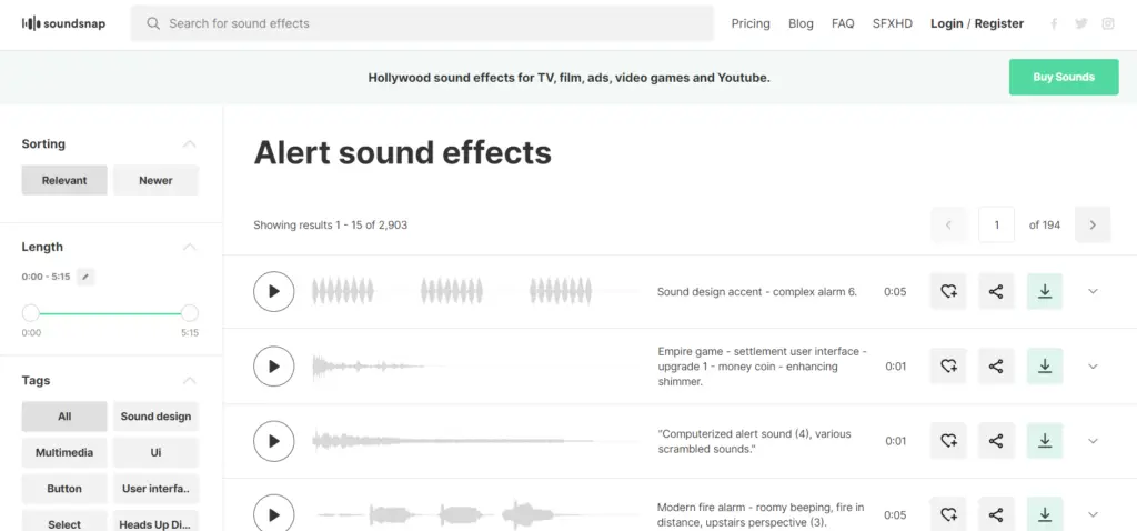 Alert Sound Effects _ Soundsnap