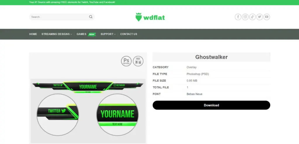 Ghostwalker _ Twitch overlay package