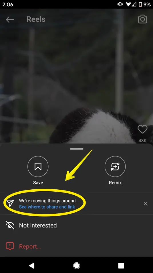 Download Instagram Reels on Android