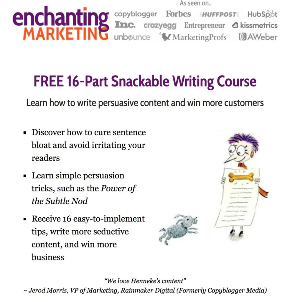 Snackable Writing Course