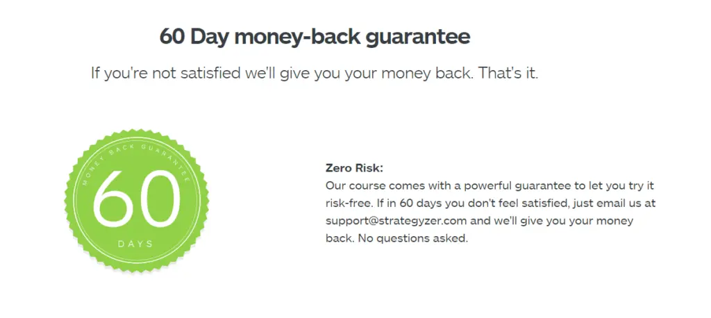 60 Day money-back guarantee