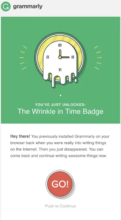 Grammarly / Email List Clean