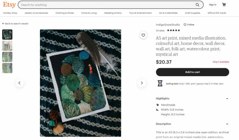 art point design on etsy