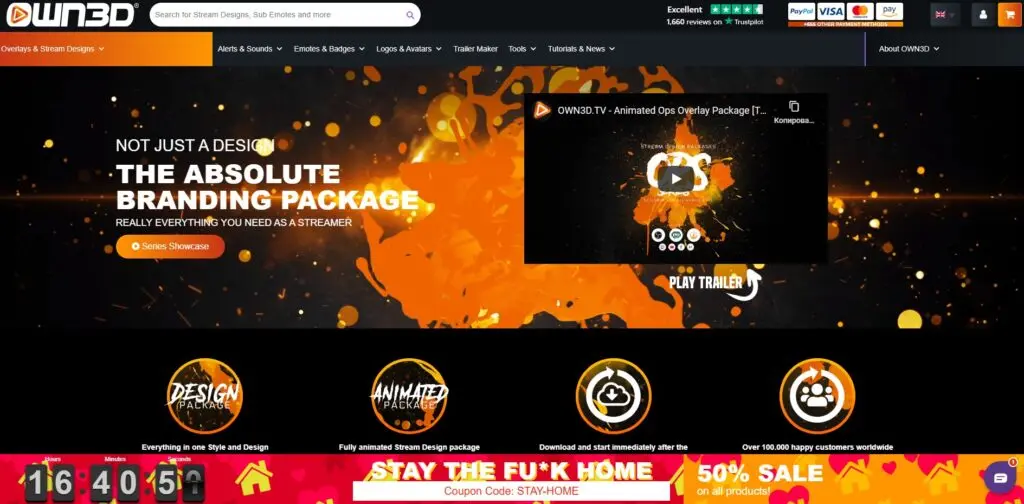 OWN3D – Paquete Animated Ops Overlay