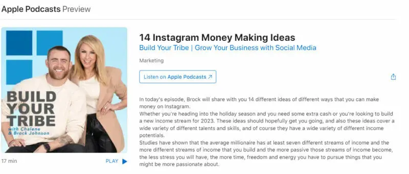 Chalene Johnson's Build Your Tribe podcast