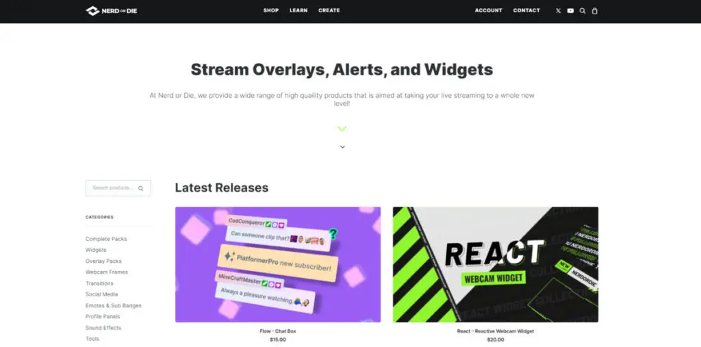 Nerd or Die – Borderline – Stream Package