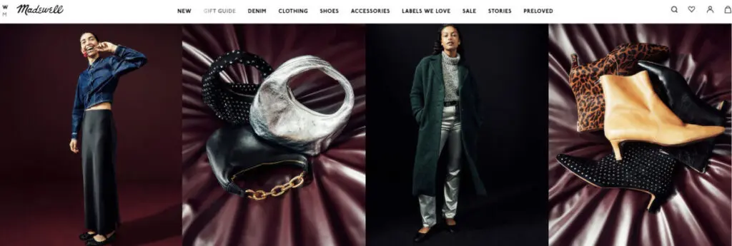 Madewell online shopping site