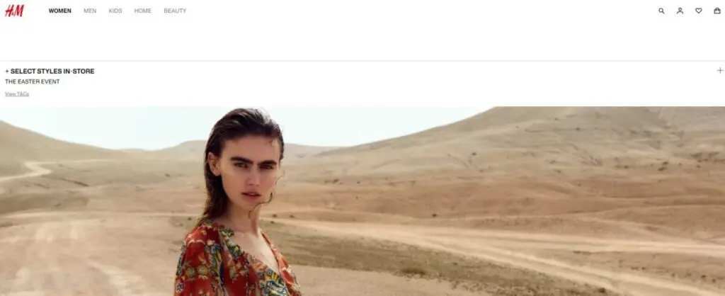 H and M Best Online Shopping Sites