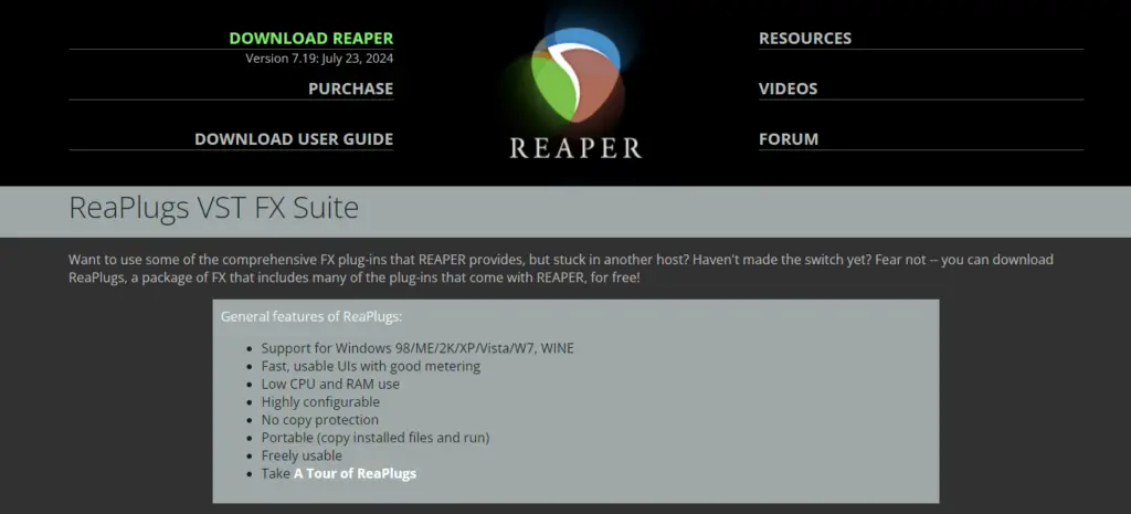 ReaPlugs VST FX Suite