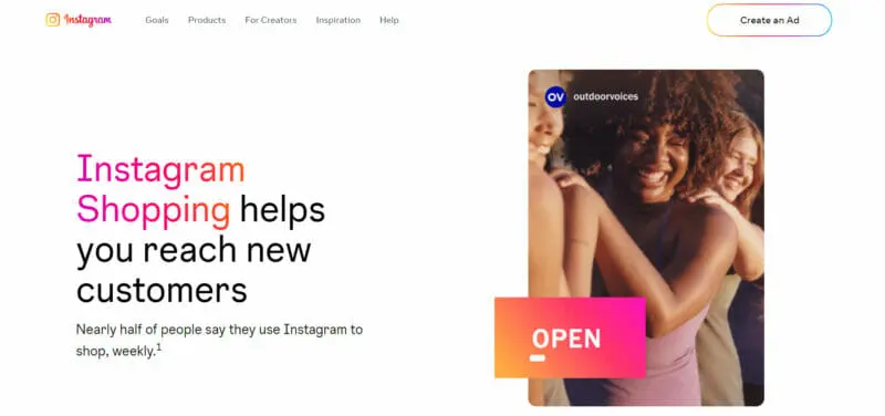 sell merch with Instagram shopping