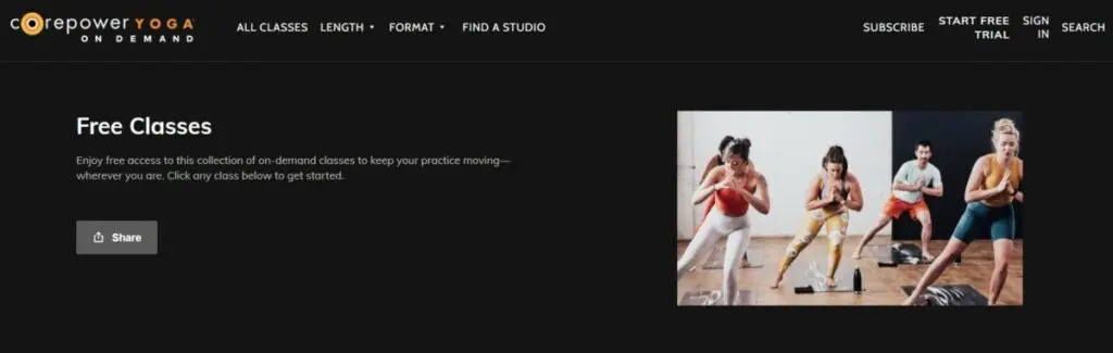 Free Classes CorePower Yoga On Demand