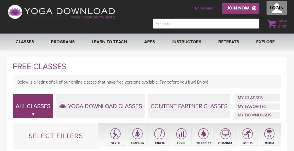 Yoga Download Free Online Videos