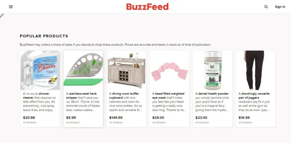 Mass Media Sites for Affiliate Marketing