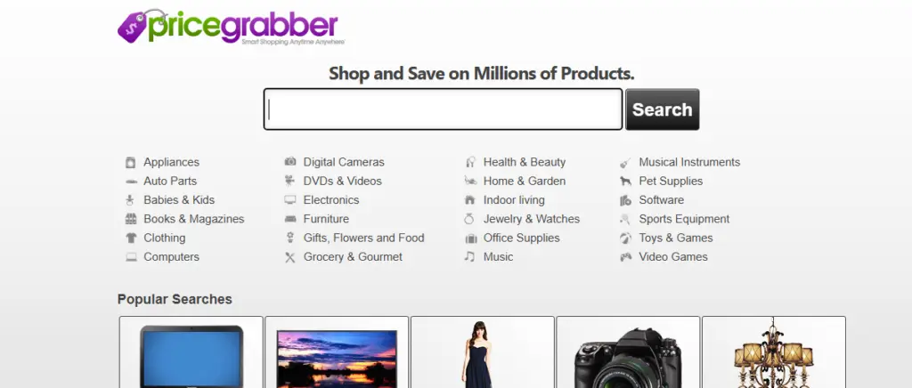 PriceGrabber Price Comparison Site