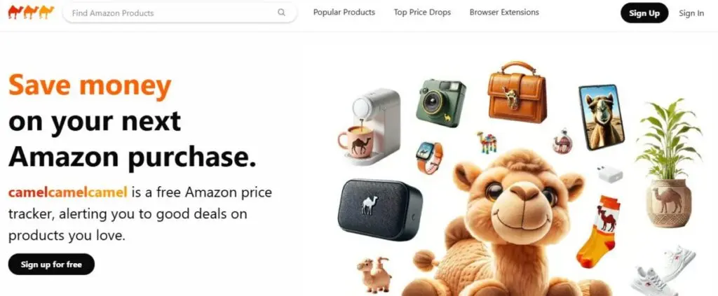 camelcamelcamel price comparison site