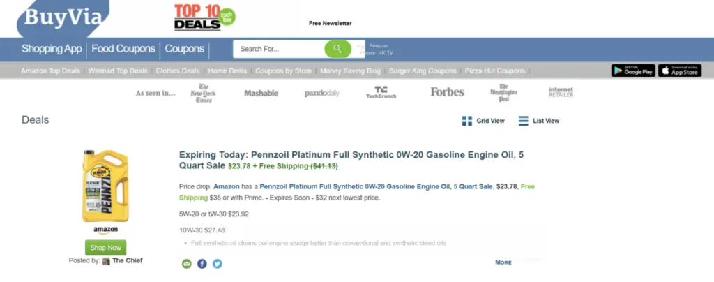 BuyVia Price Comparison