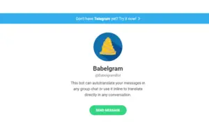 Babelgram Bot