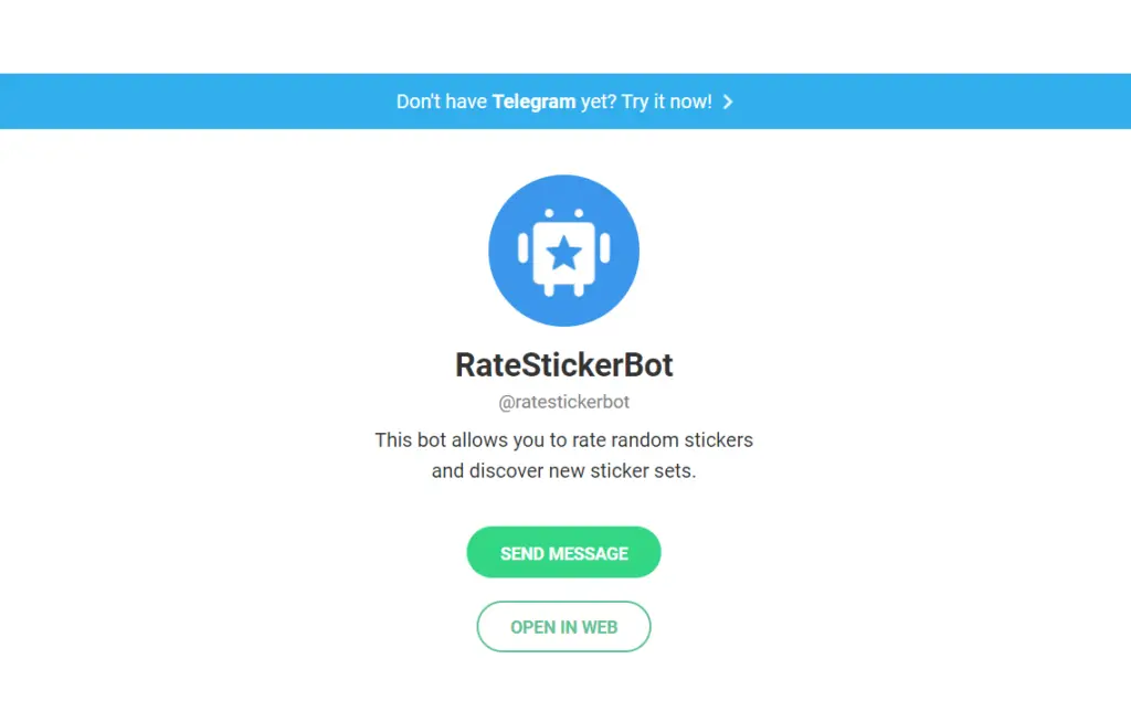 RateStickerBot telegram