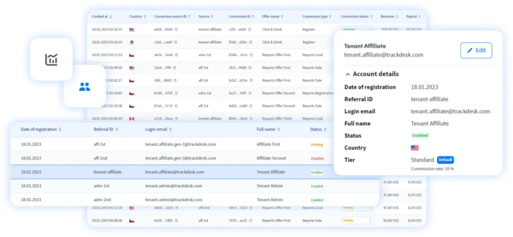 Trackdesk Shopify Affiliate Marketing App