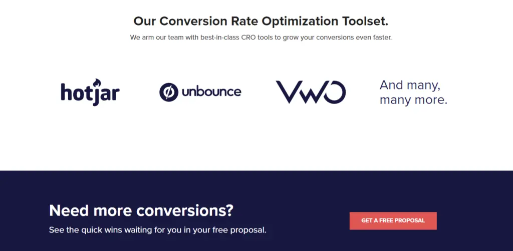 Conversion Rate Optimization Toolset