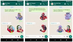 WASticker Superheroes Memes