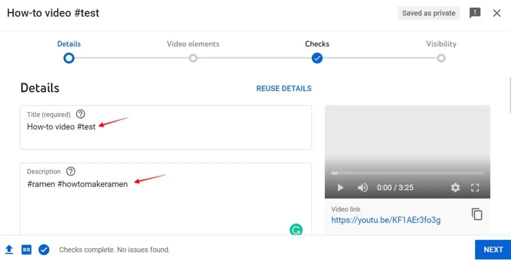Include Hashtags to Your YouTube Videos