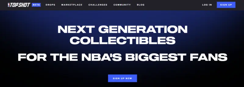 NBA Top Shot nft marketplace