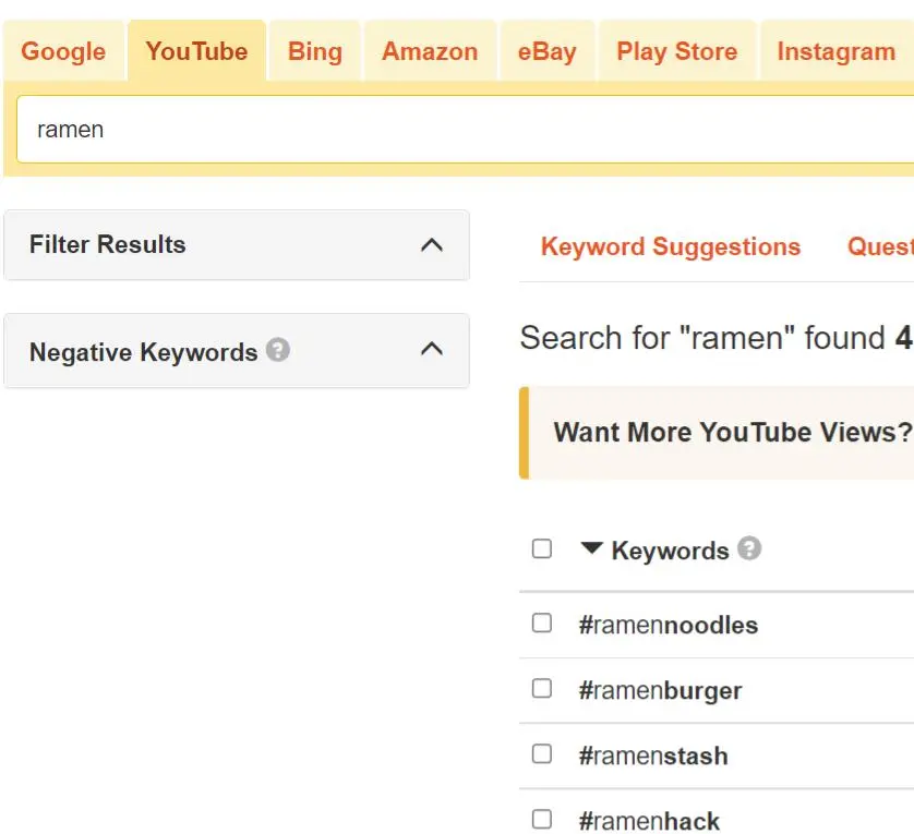 YouTube Hashtag Generator