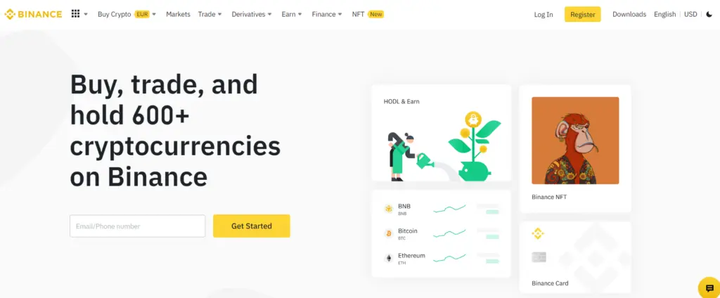 Binance for altcoin traders