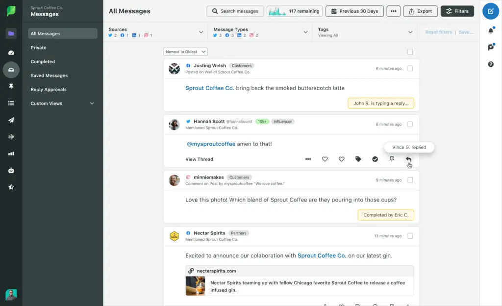 Engagement Smart Inbox Collision Detection