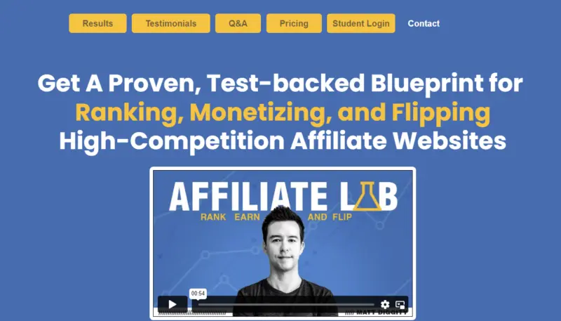The Affiliate Lab by Matt Diggity