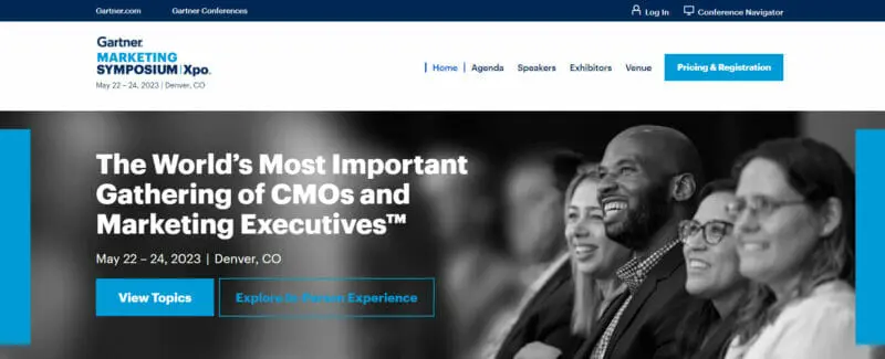 Gartner Marketing Symposium_Xpo 2023 conference