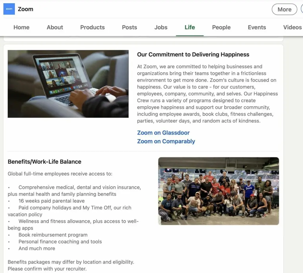 Zoom Social Responsibility Marketing