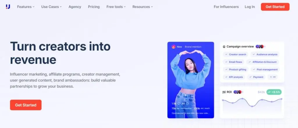Upfluence Influencer Marketing Platform