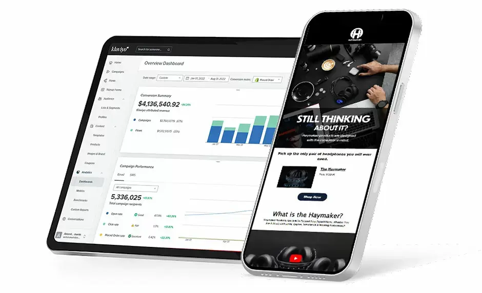 Email and SMS marketing services