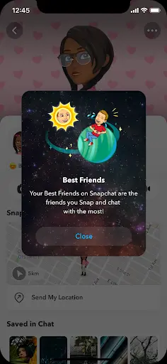 Snapchat Plus Friend Solar System