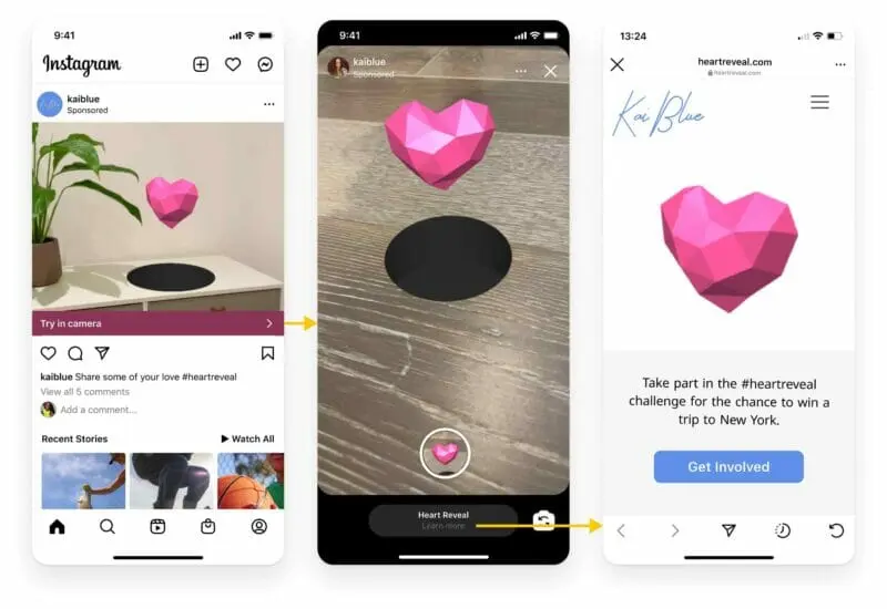 Instagram AR Ads / advertisers