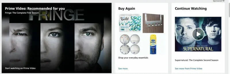 Prime video recomedations