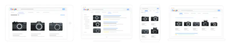 Shopping ads forms example
