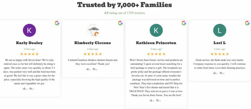 Seven Sons reviews - How to Embed Google Reviews