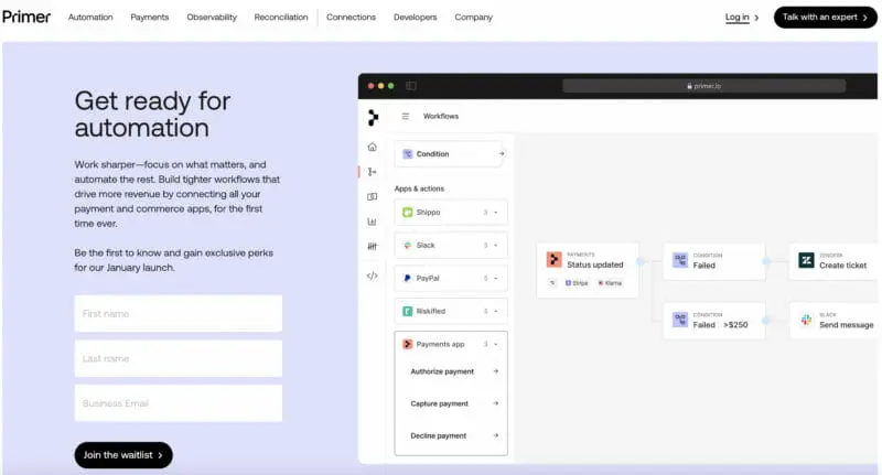 Primer landing page - Boost Social Media Conversion Rates