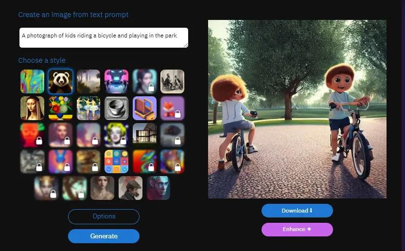 prompt AI image generator