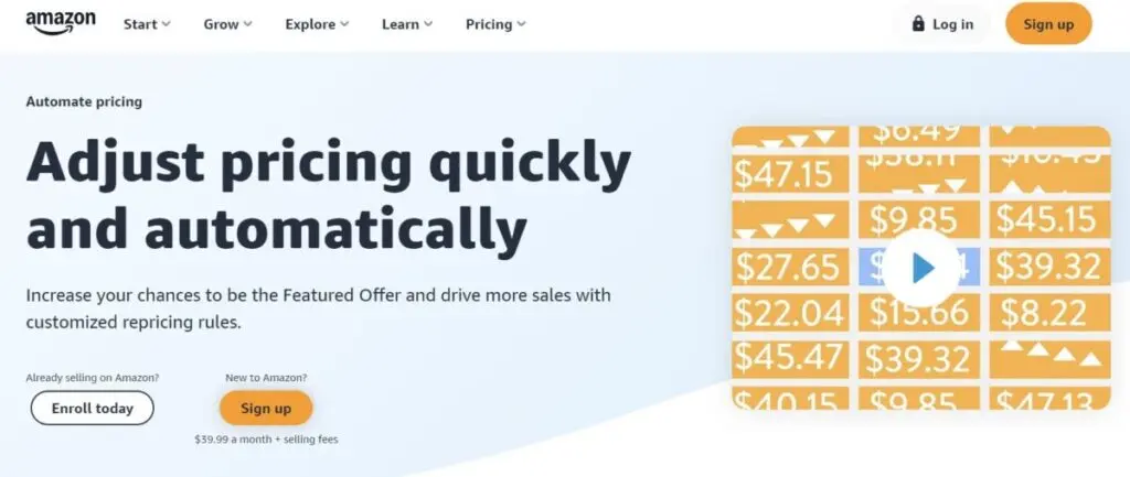 Amazon Automate Pricing