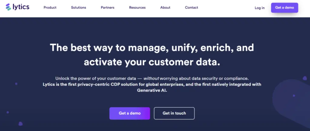 AI CDP Lytics - AI Customer Data Platforms