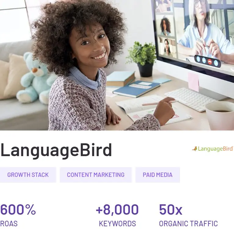Language Bird case study