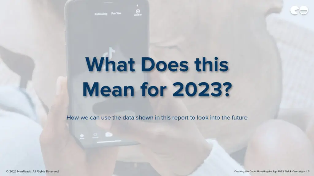 NeoReach report 2023