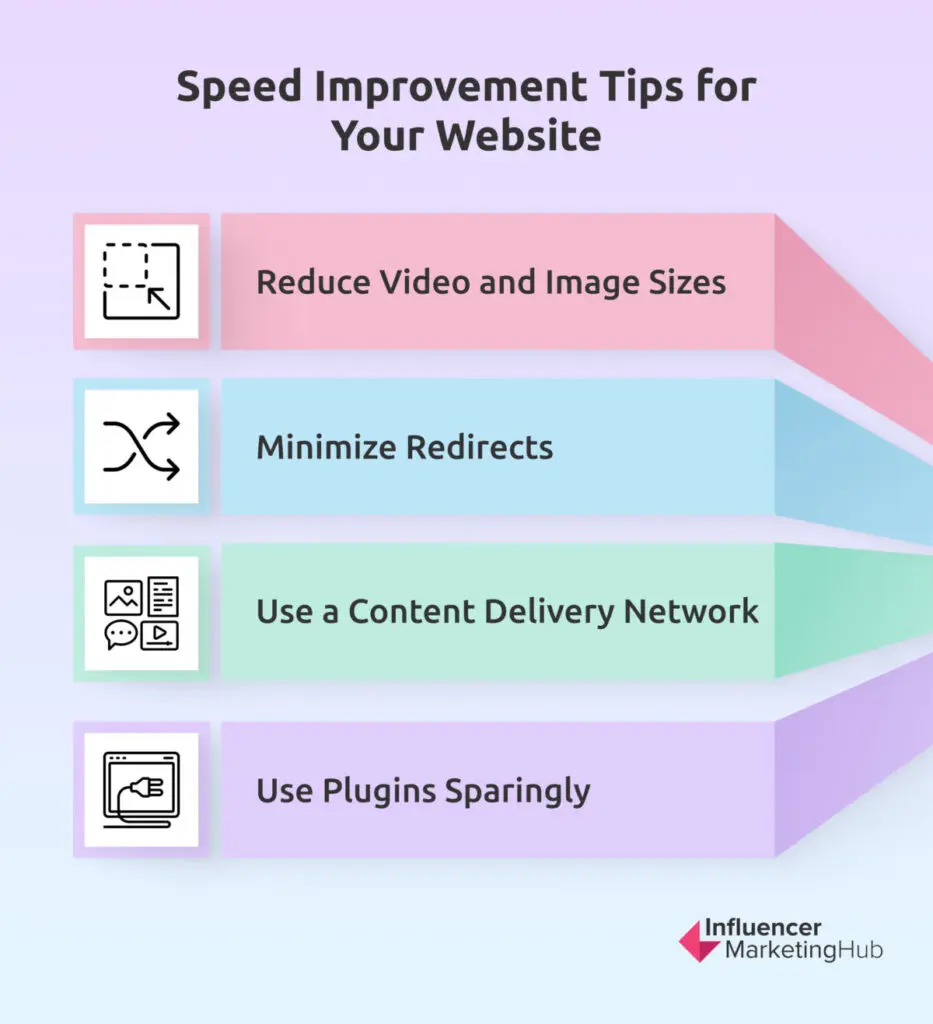 Speed impovement tips for your website