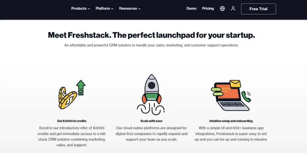 Freshstack CRM solution