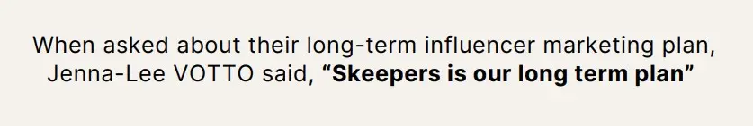 Skeepers Makeup Forever Testimonial